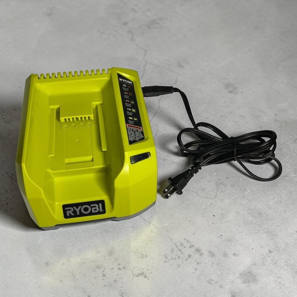 Ryobi 0P400 40V Battery Charger Base AC Power Adapter Green